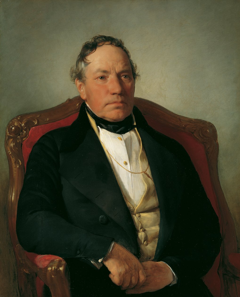 Przemysłowiec Johann Nepomuk Reithoffer autorstwa Friedrich von Amerling