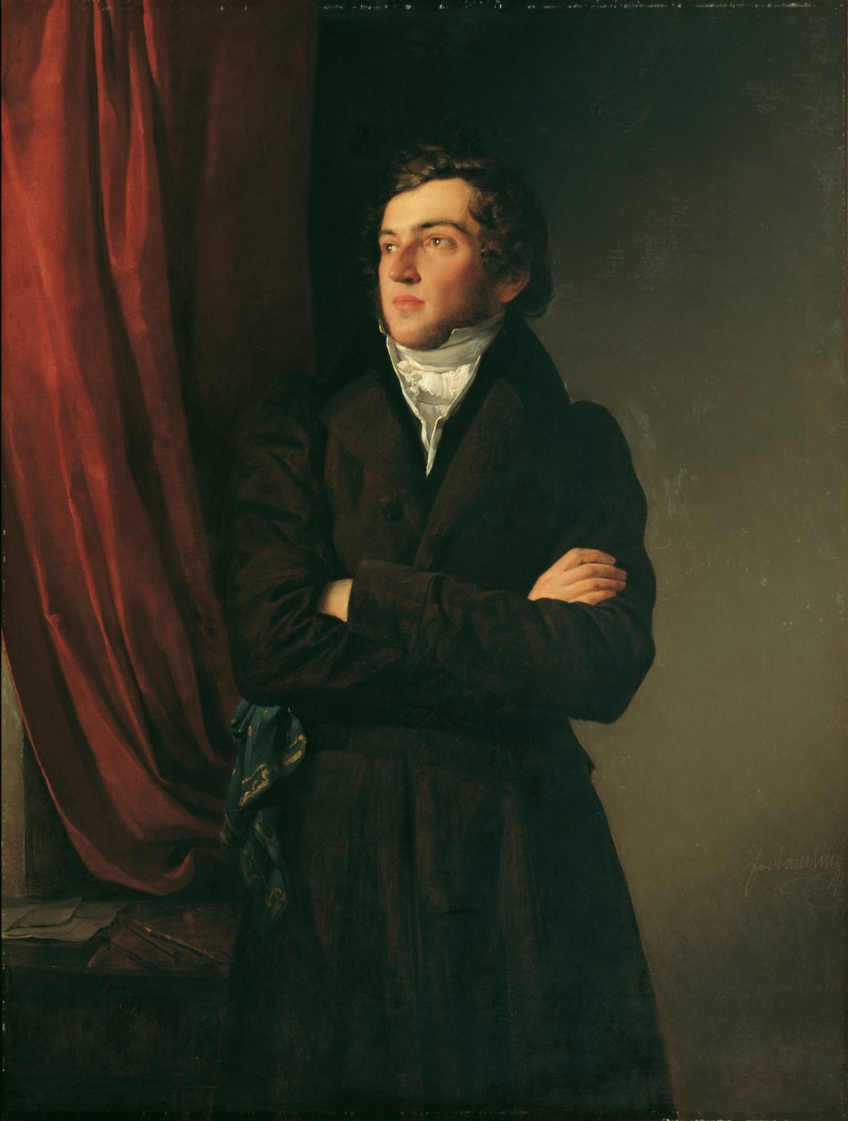 Malarz Robert Theer autorstwa Friedrich von Amerling