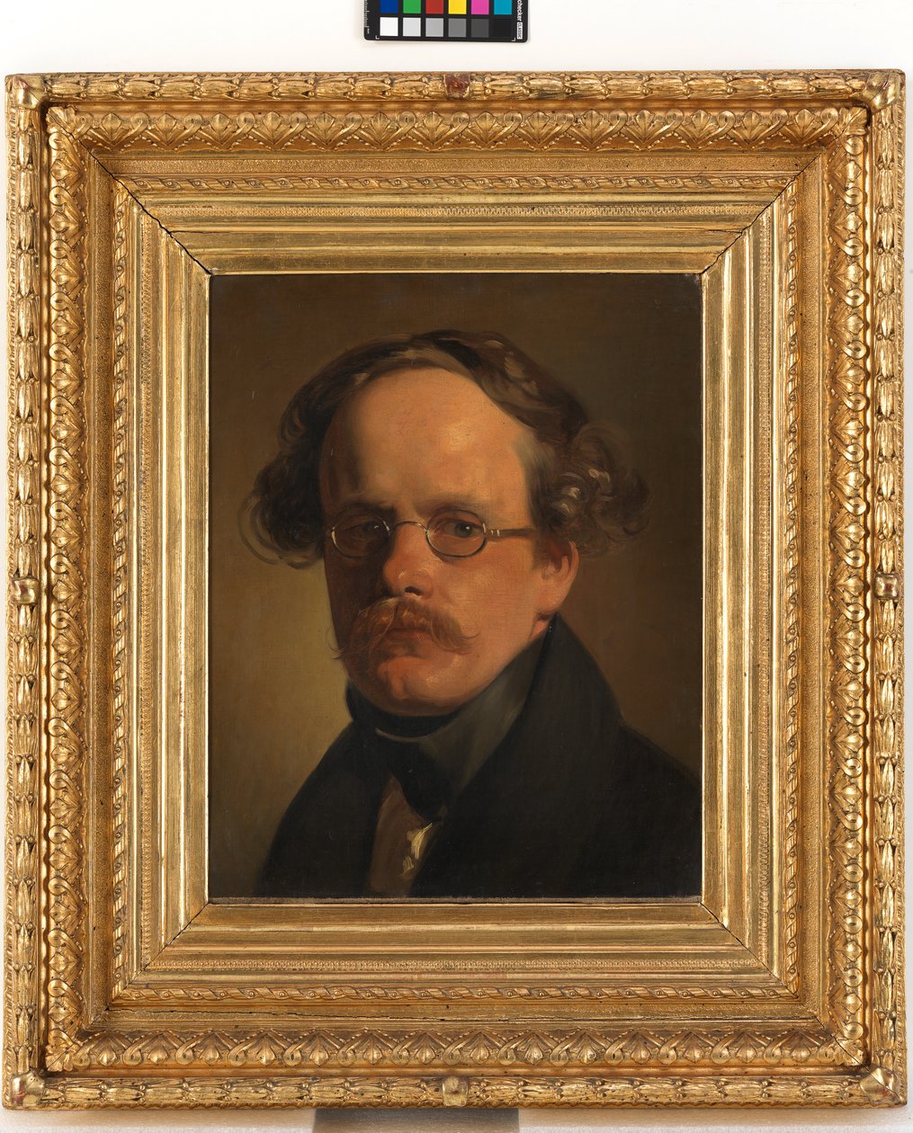 Eduard von Bauernfeld (1802–1890), pisarz autorstwa Friedrich von Amerling