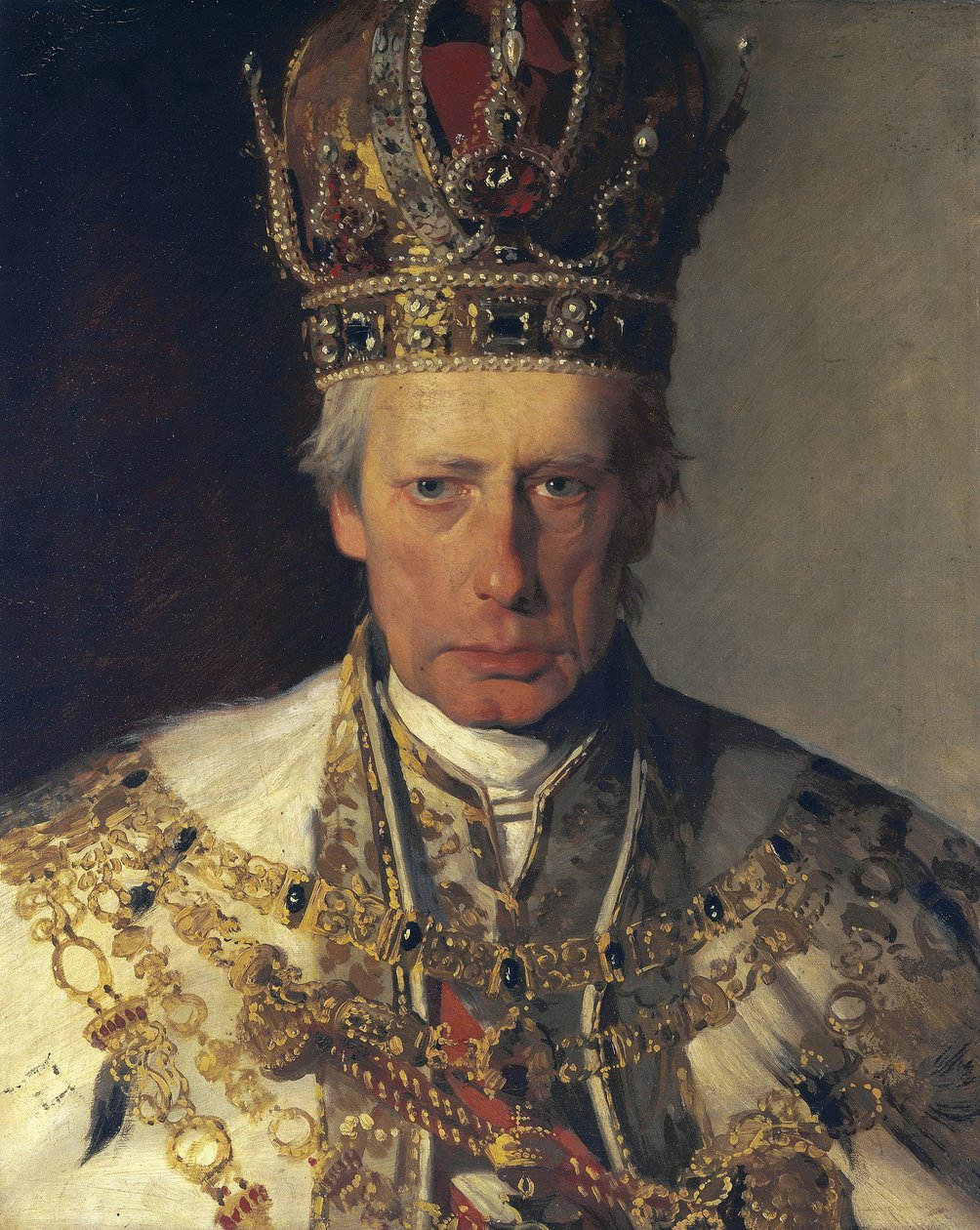 Cesarz Franciszek I Austriacki autorstwa Friedrich von Amerling