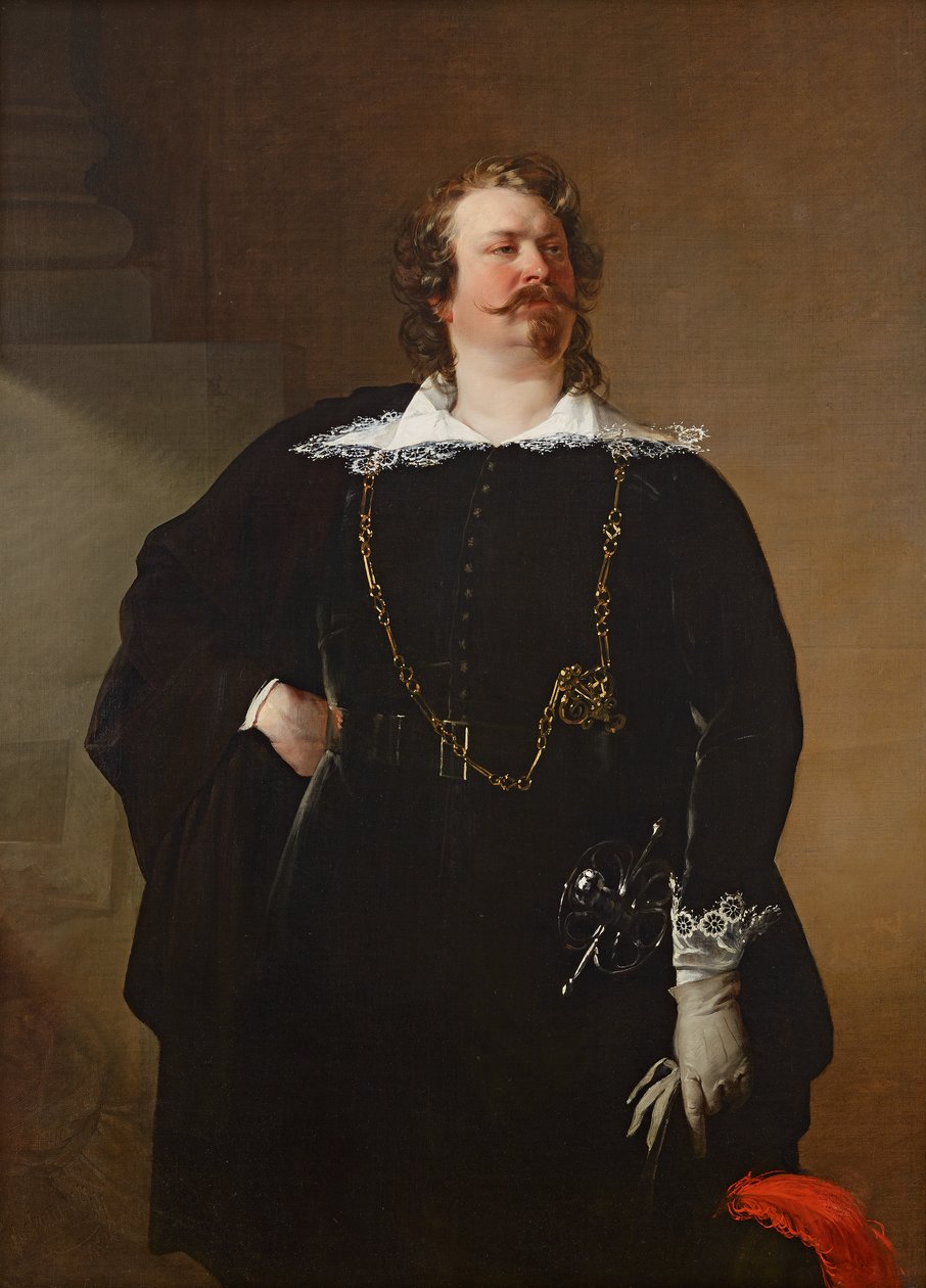 Burmistrz flamandzki (Baron Pfuel?) autorstwa Friedrich von Amerling