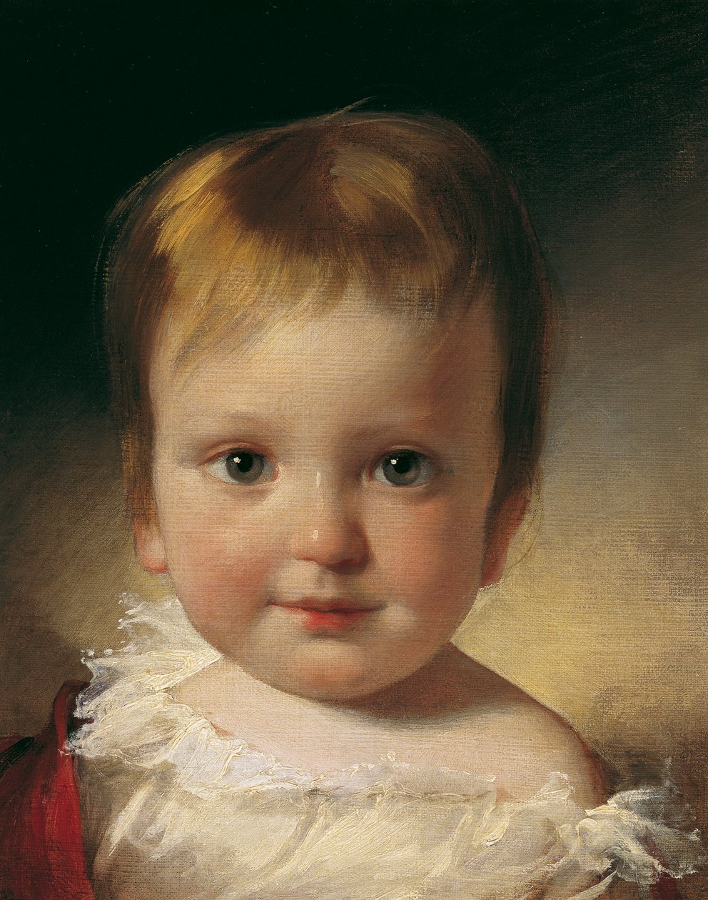 Baron Alexander Vesque von Püttlingen jako dziecko autorstwa Friedrich von Amerling