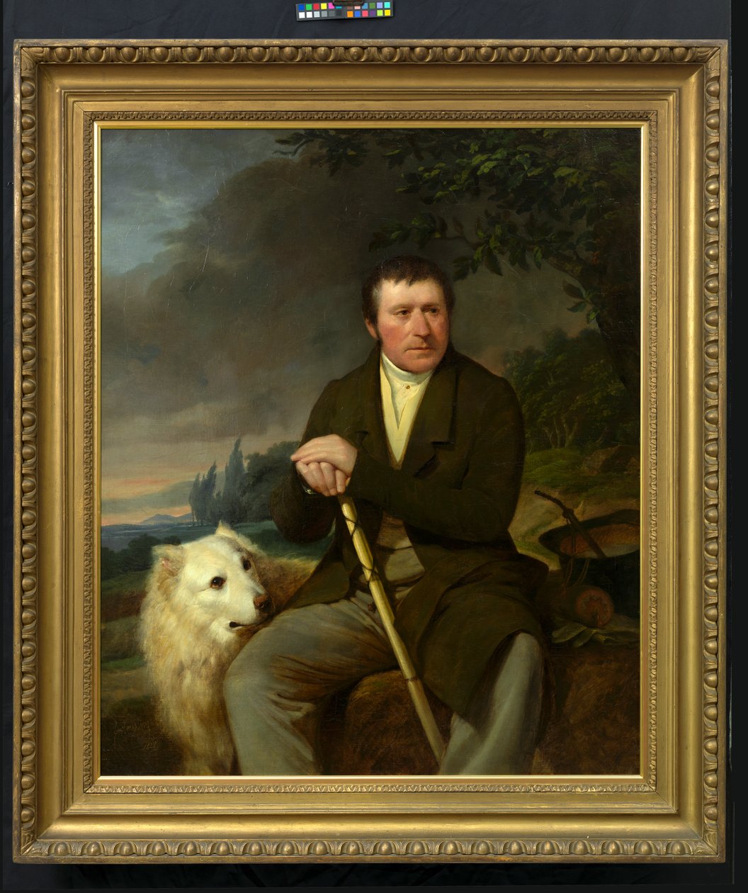 Friedrich Ludwig Müller, hurtownik i założyciel przytułku dla ubogich w Döbling autorstwa Friedrich von Amerling