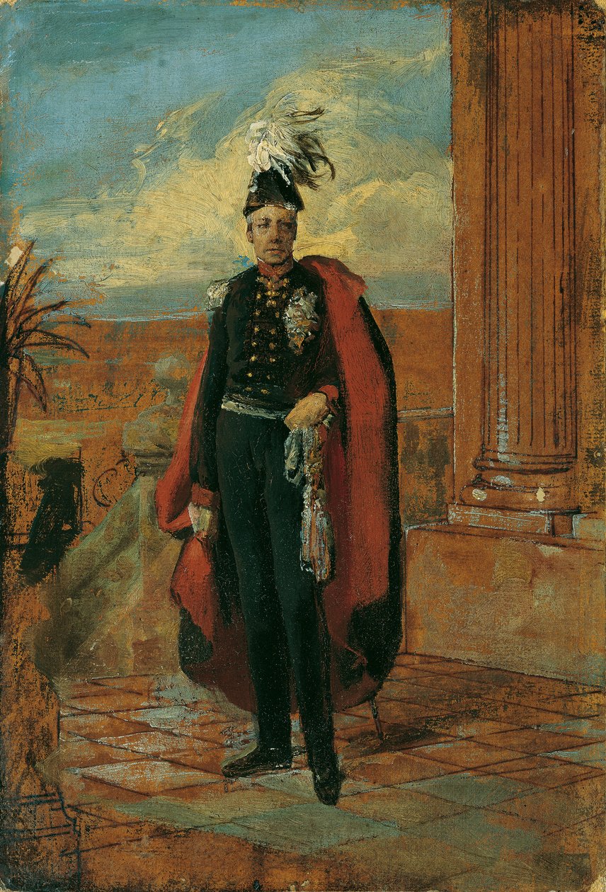Projekt malarski „Cesarz Franciszek I Austrii w mundurze pruskiego generała” autorstwa Friedrich von Amerling