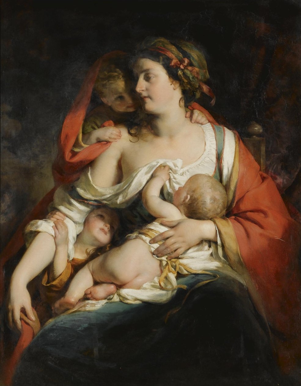Niemiecki: Caritas Charity autorstwa Friedrich von Amerling
