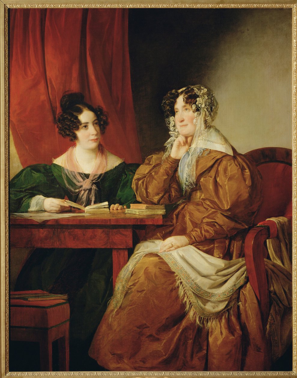 Henriette Baronin Pereira-Arnstein (obraz na płótnie) autorstwa Friedrich von Amerling