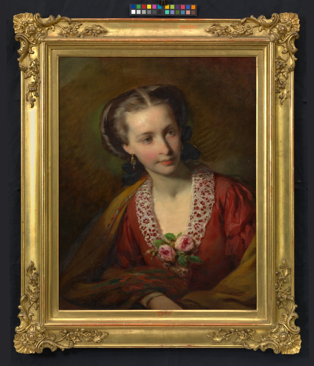 Hermine Amerling (szwagierka Friedricha Amerlinga) autorstwa Friedrich von Amerling