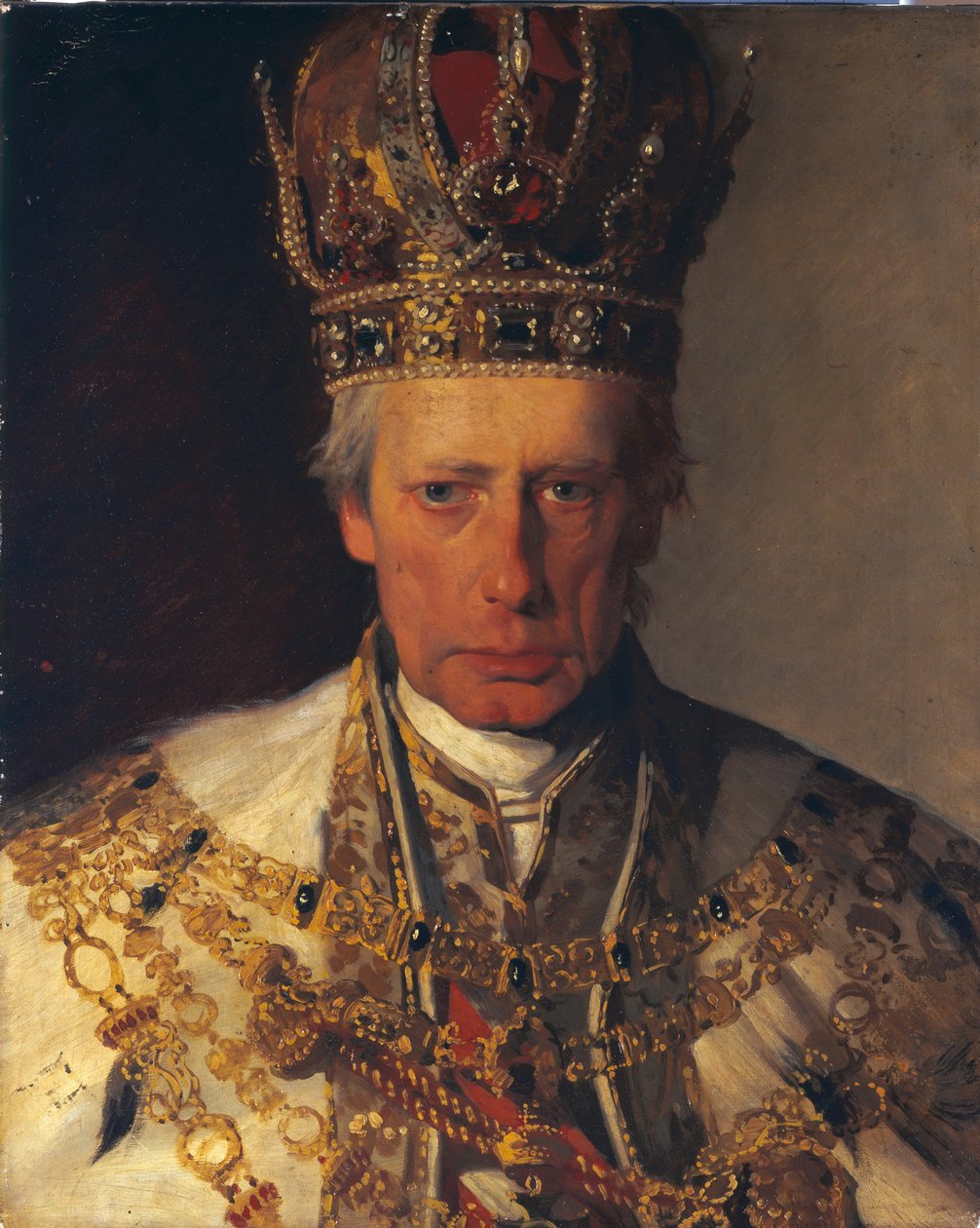 Cesarz Franciszek I Austriacki autorstwa Friedrich von Amerling
