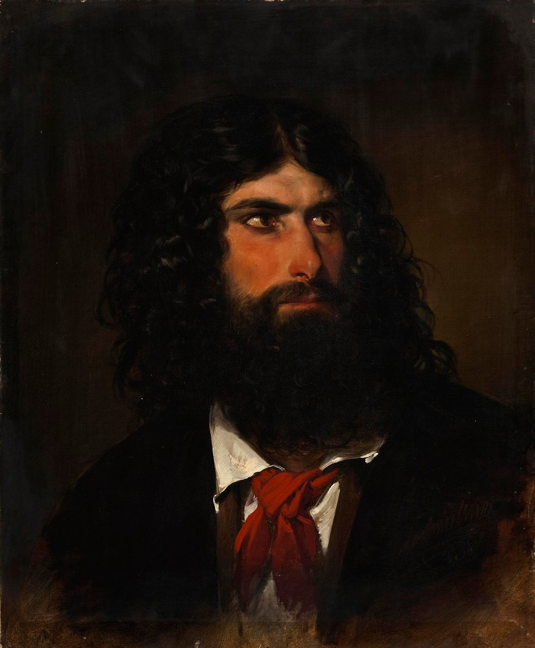 Portret rzymskiego chłopa autorstwa Friedrich von Amerling
