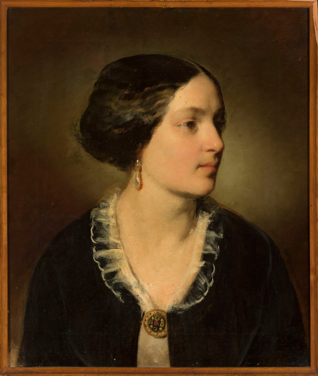 Portret Katarzyny z Branickich Potockiej (1825-1907) autorstwa Friedrich von Amerling