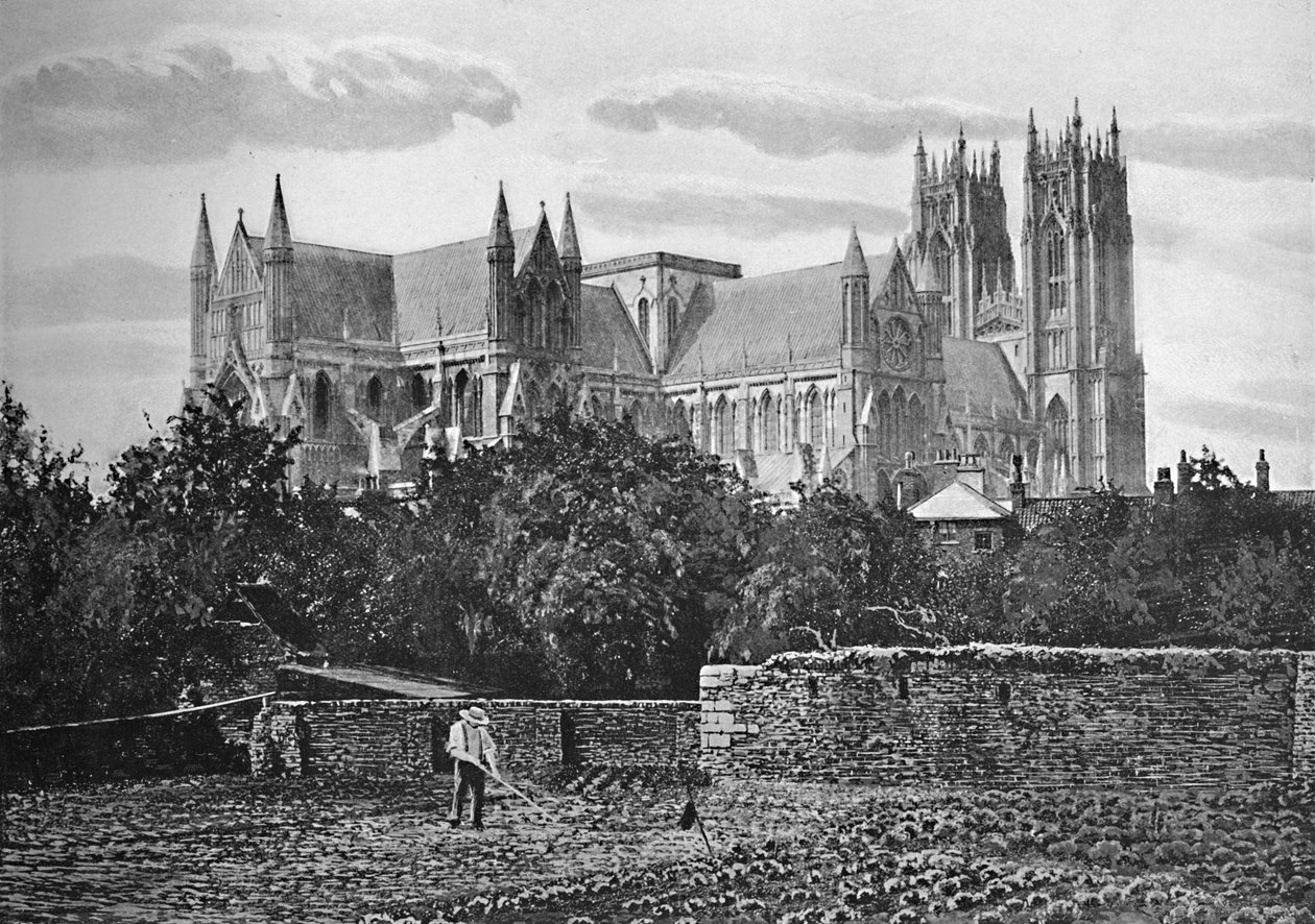 Beverley Minster, ok. 1896 r. autorstwa Frith and Co