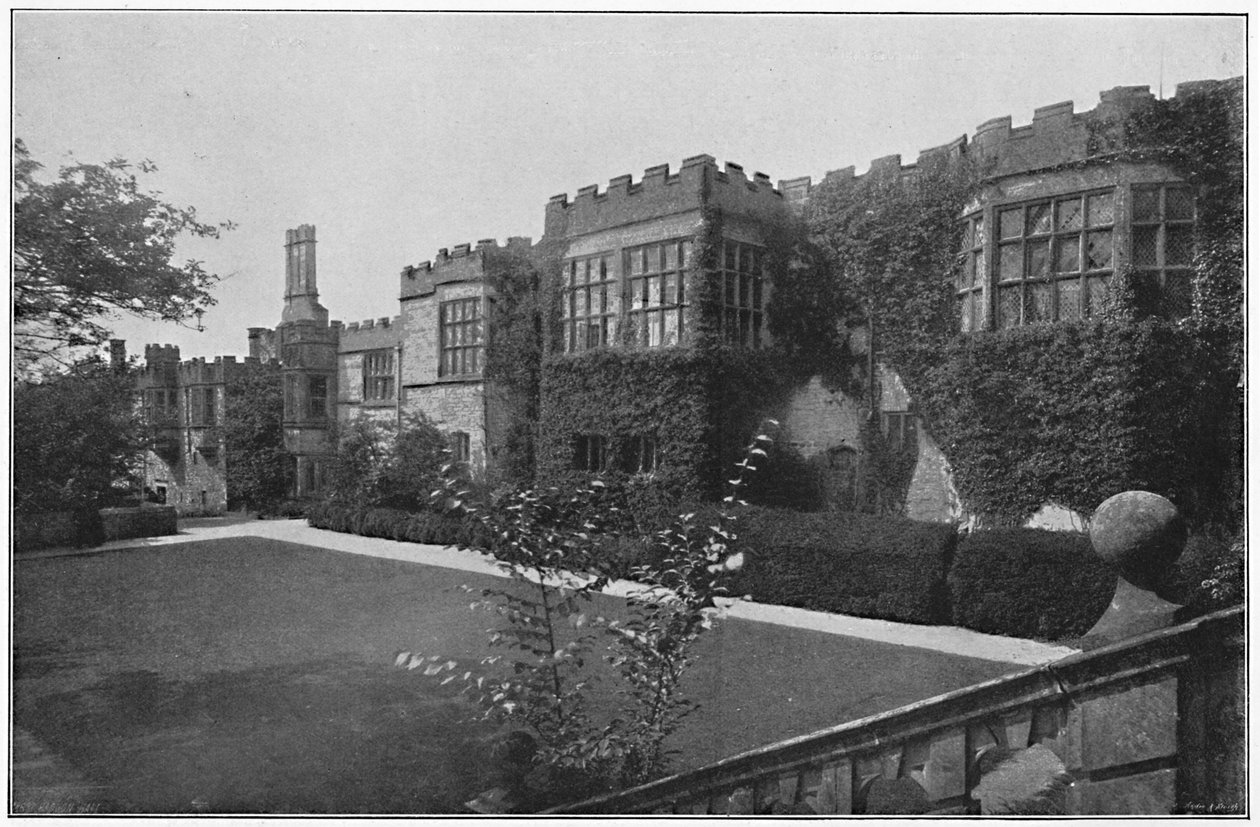 Sala Haddona, ok. 1896 r. autorstwa Frith and Co