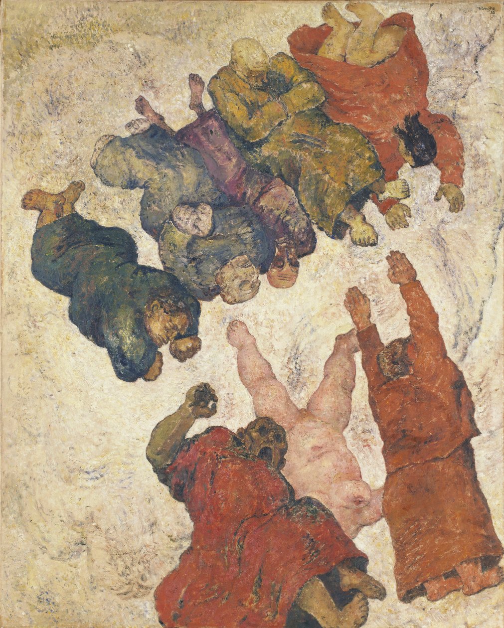 Upadek świętych autorstwa Frits van den Berghe