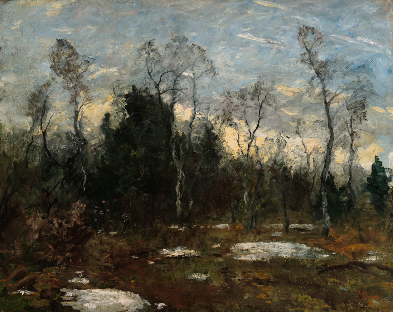 wieczorna atmosfera autorstwa Fritz Baer