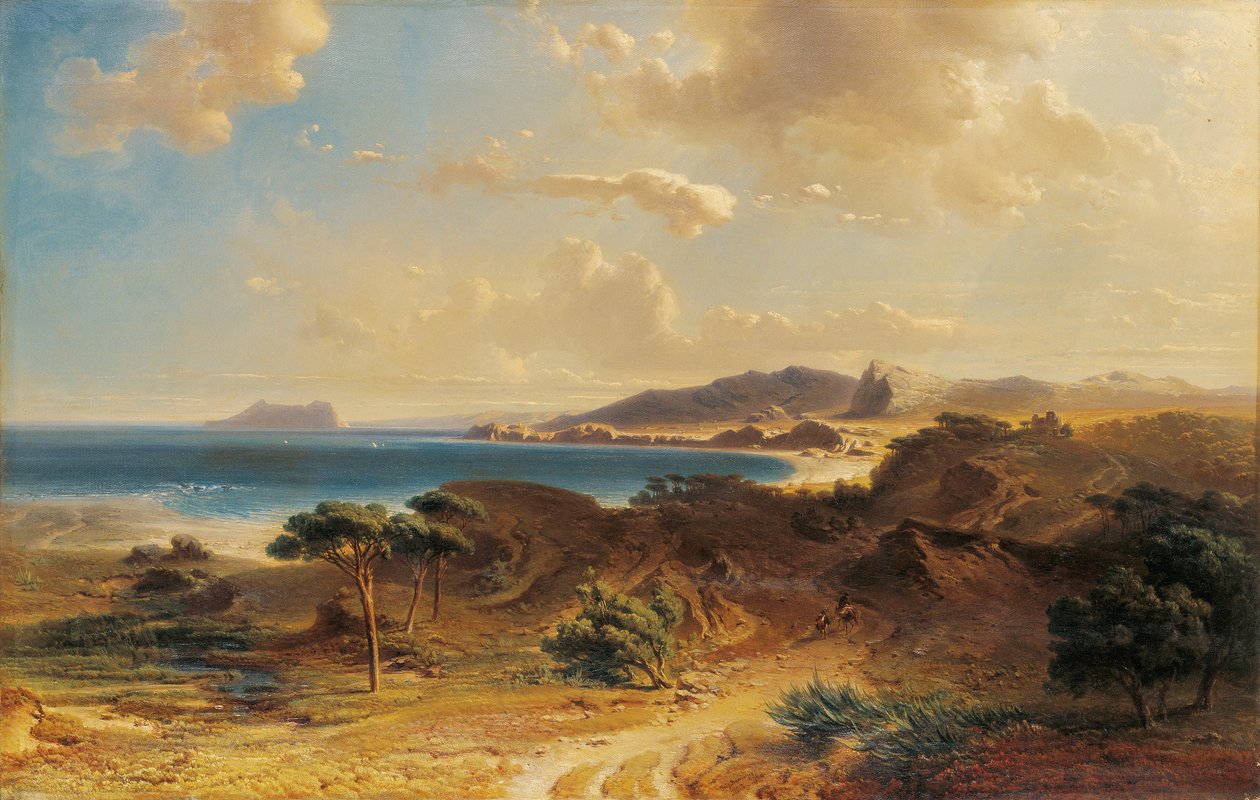 Plaża w Esteponie autorstwa Fritz Bamberger