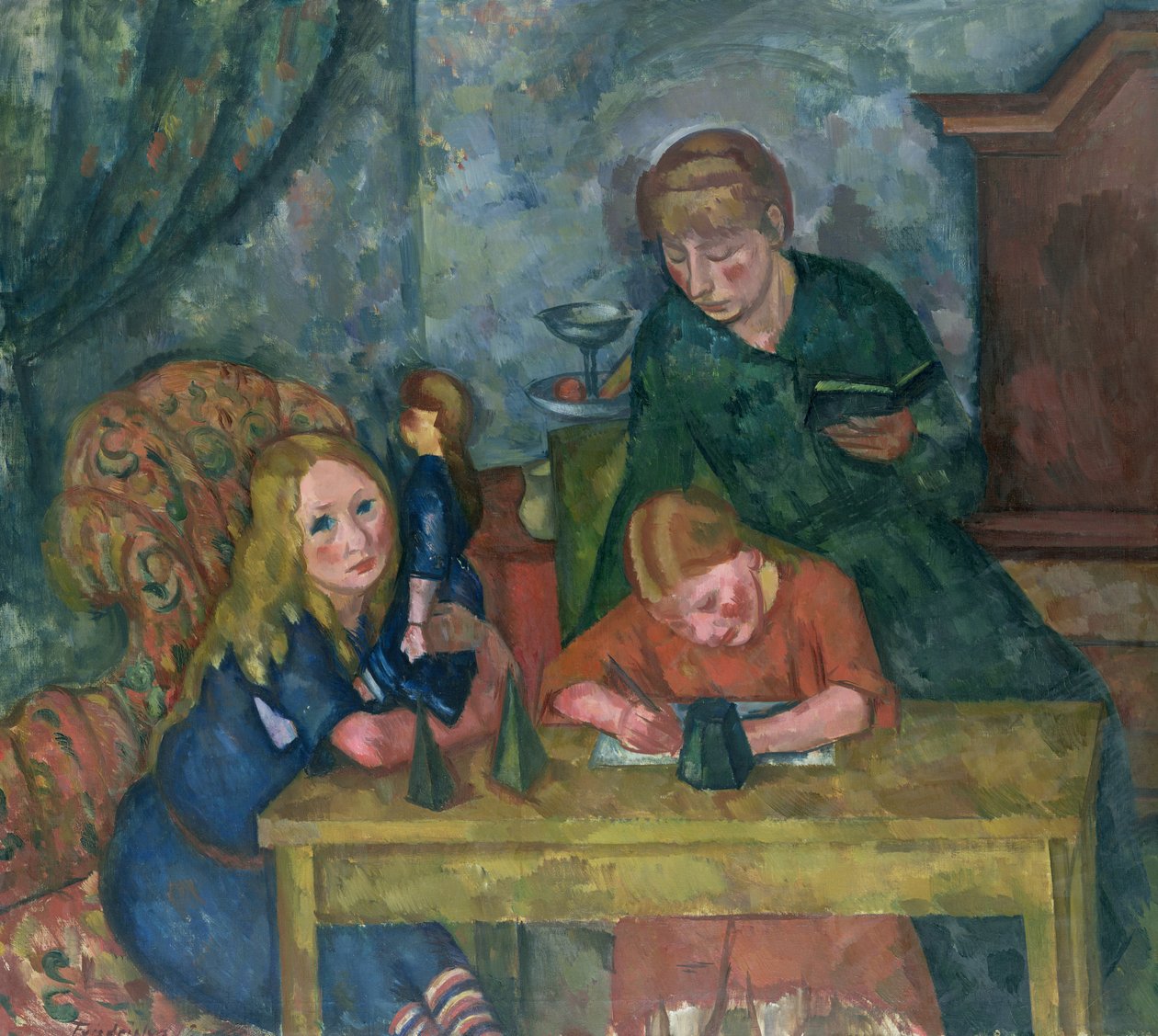 Salon dla dzieci autorstwa Fritz Friedrichs