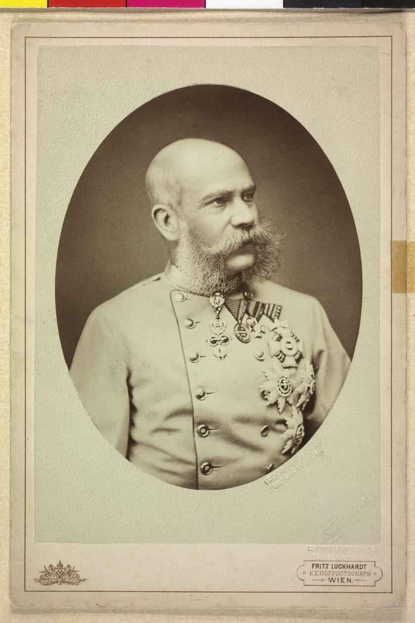 Franciszek Józef I autorstwa Fritz Luckhardt