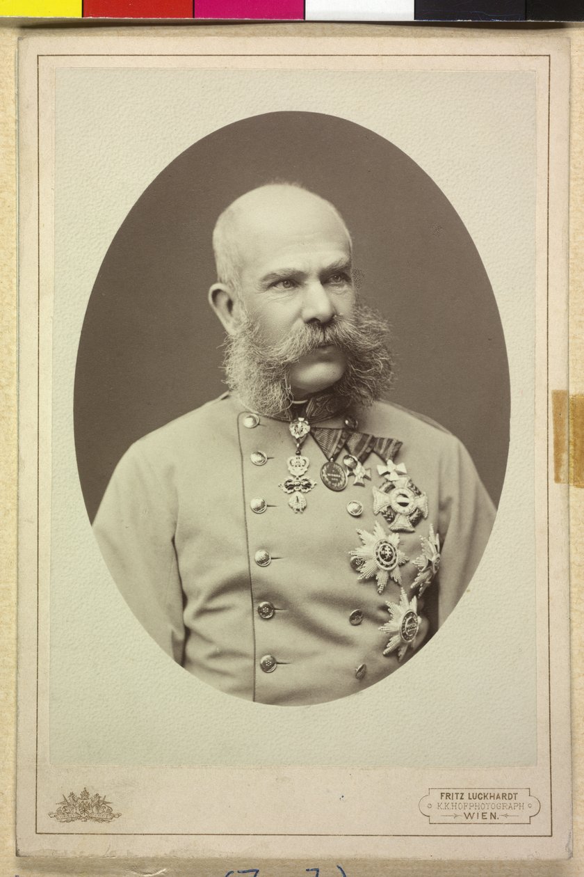 Franciszek Józef I autorstwa Fritz Luckhardt
