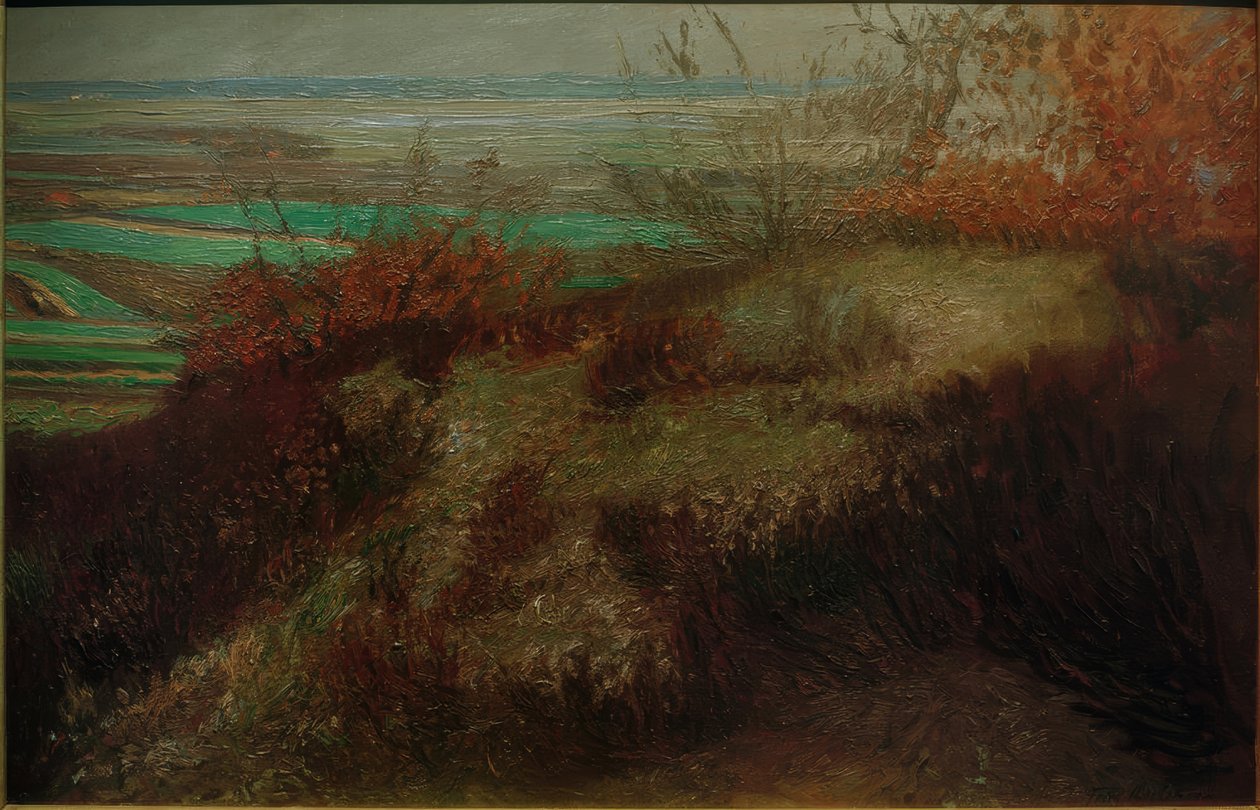 Krajobraz / Weyer Berg autorstwa Fritz Mackensen