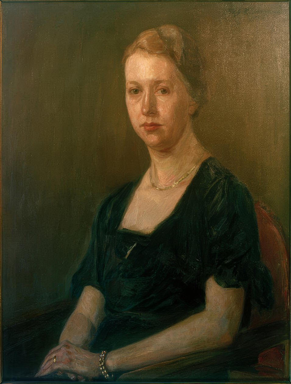 Portret Herthy Römer autorstwa Fritz Mackensen