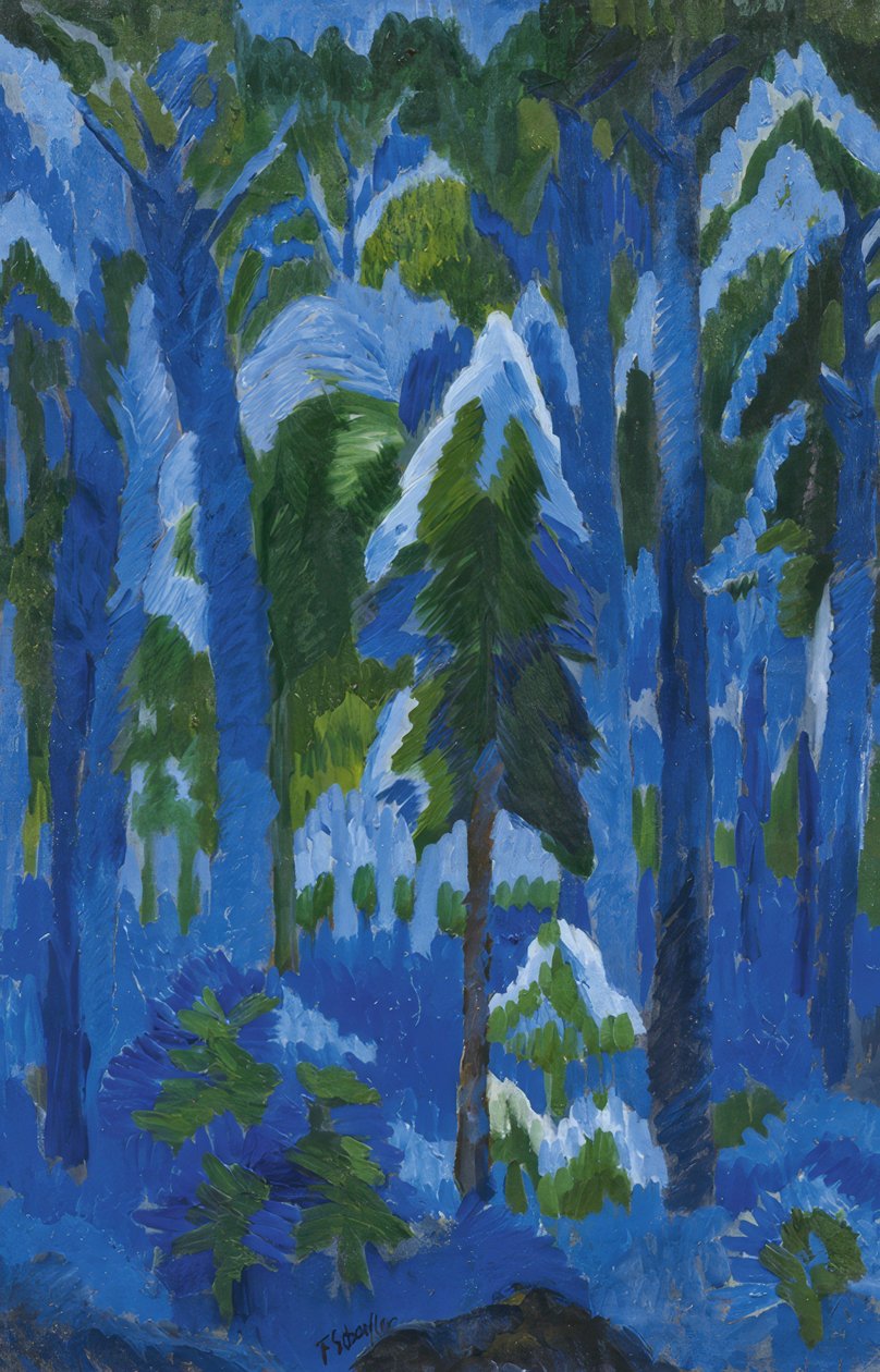 "Forest Image III" autorstwa Fritz Schaefler