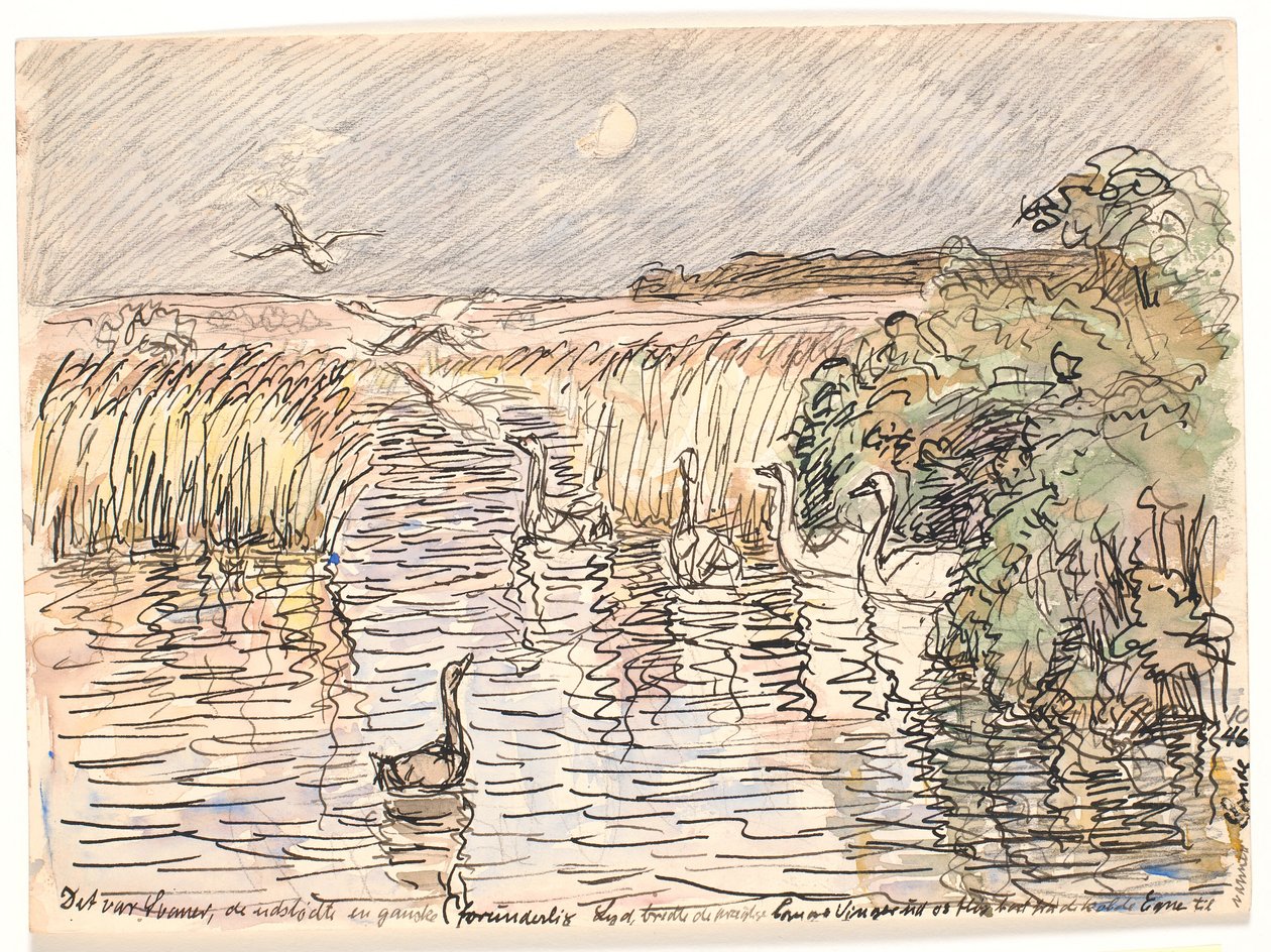 To były Łabędzie... autorstwa Fritz Syberg