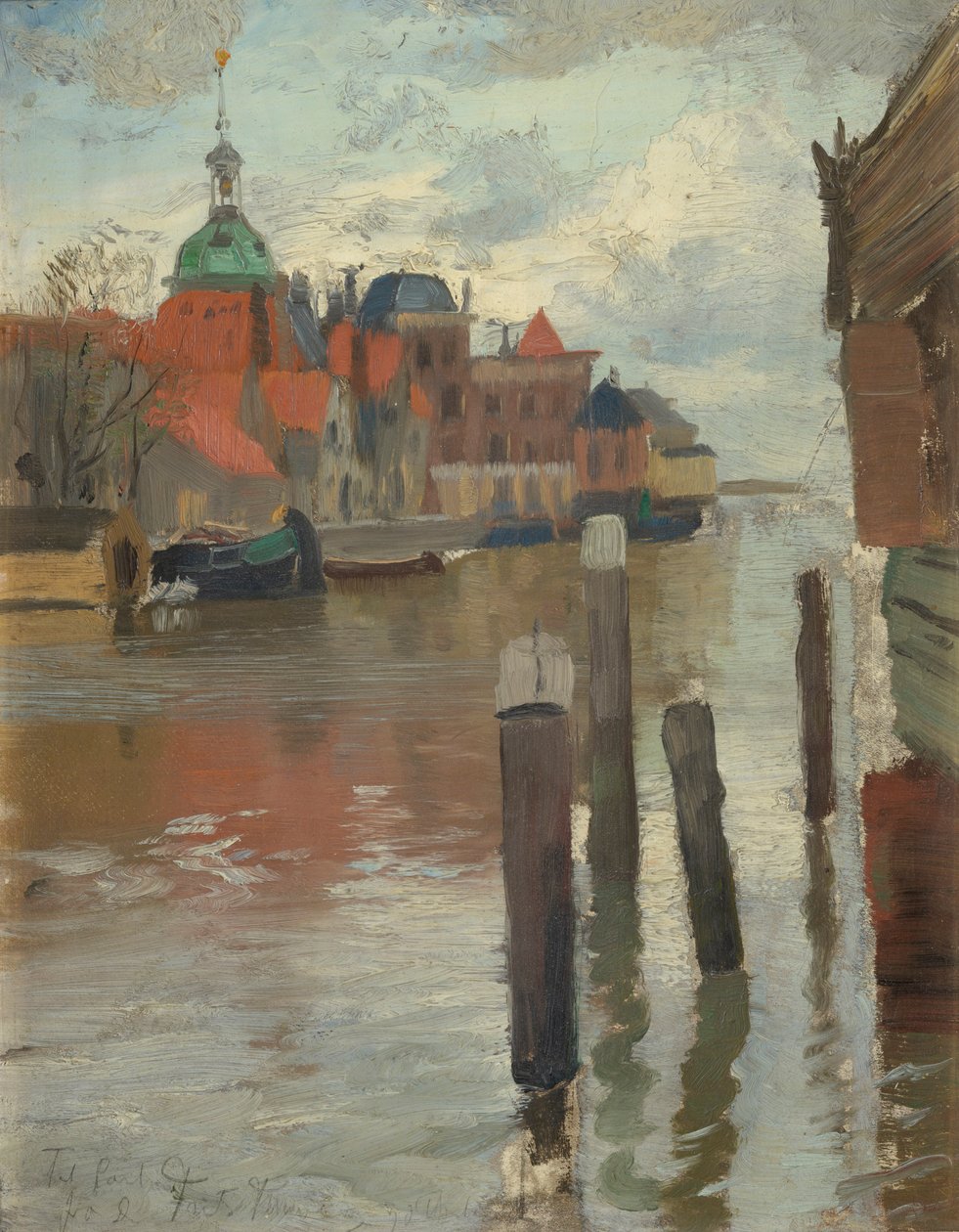 Dordrecht autorstwa Fritz Thaulow