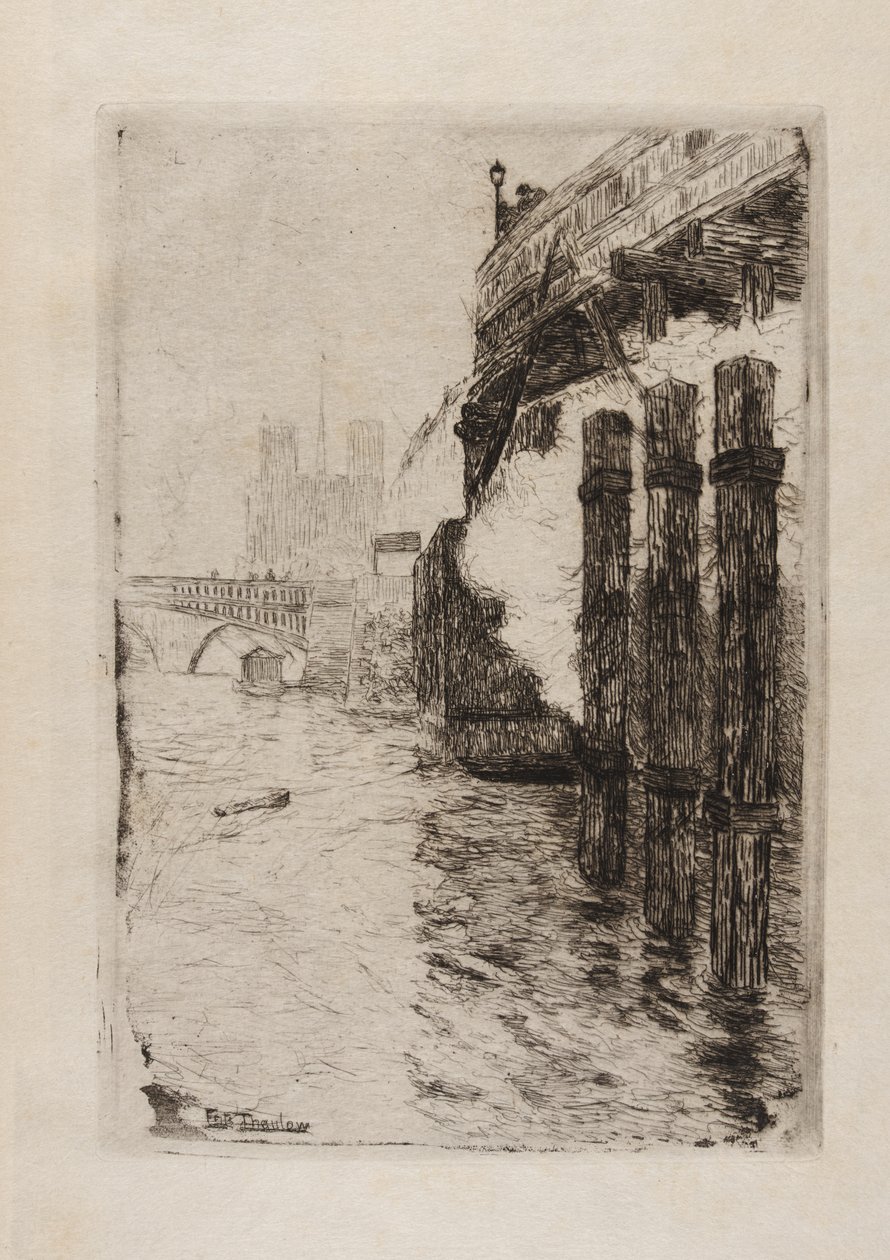 Pomost autorstwa Fritz Thaulow