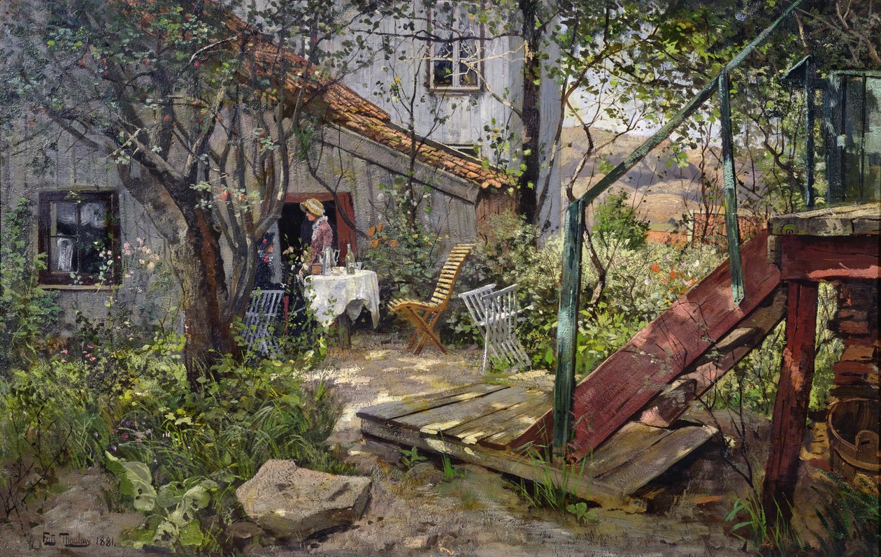 Letni dzień autorstwa Fritz Thaulow