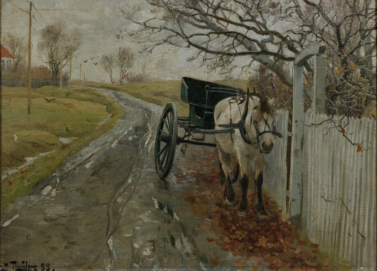 Koń Doktora autorstwa Fritz Thaulow