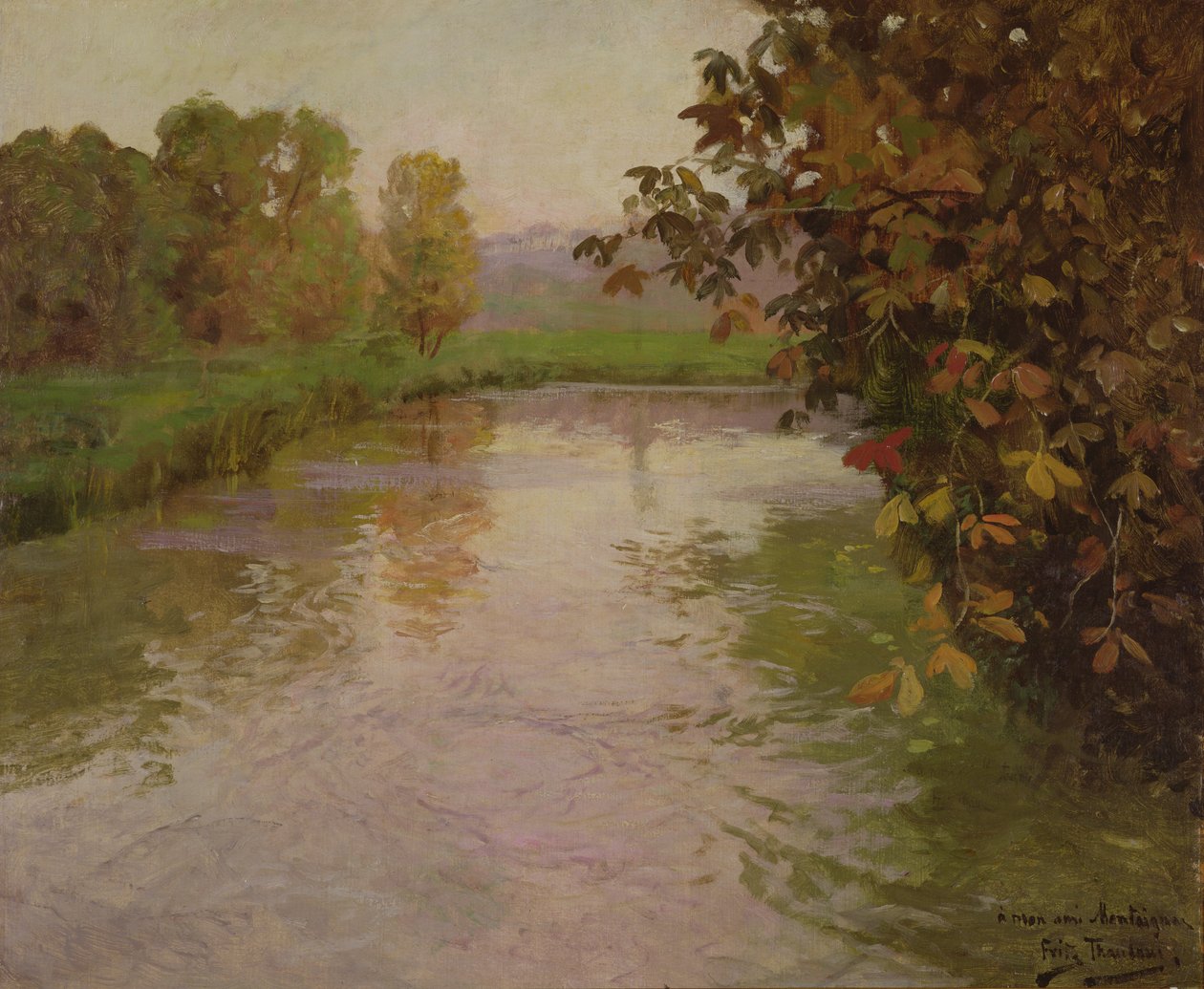 Nieznany obraz autorstwa Frits Thaulow