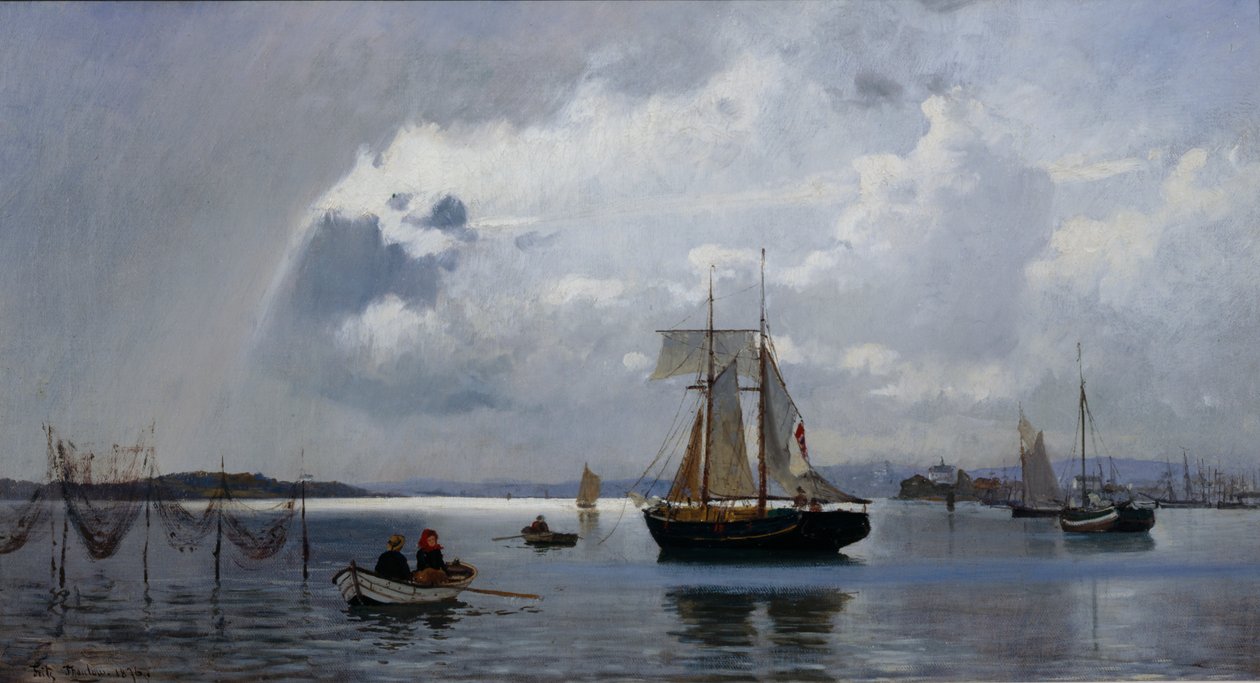 Nieuprawny autorstwa Fritz Thaulow