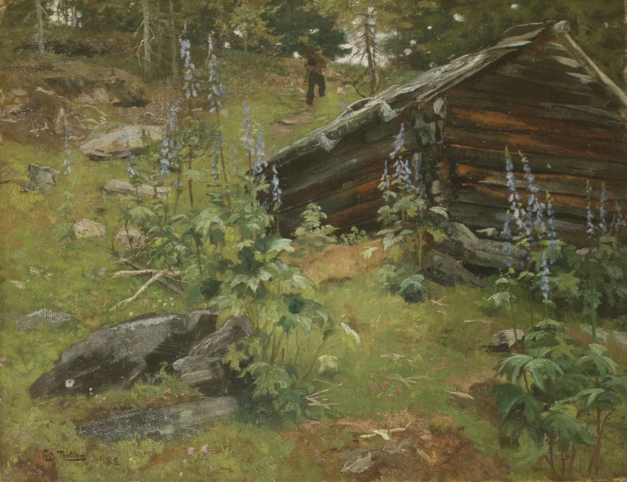 Bez tytułu autorstwa Fritz Thaulow