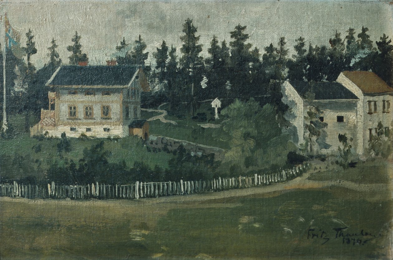 Bez tytułu, ok. 1870 (obraz) autorstwa Fritz Thaulow