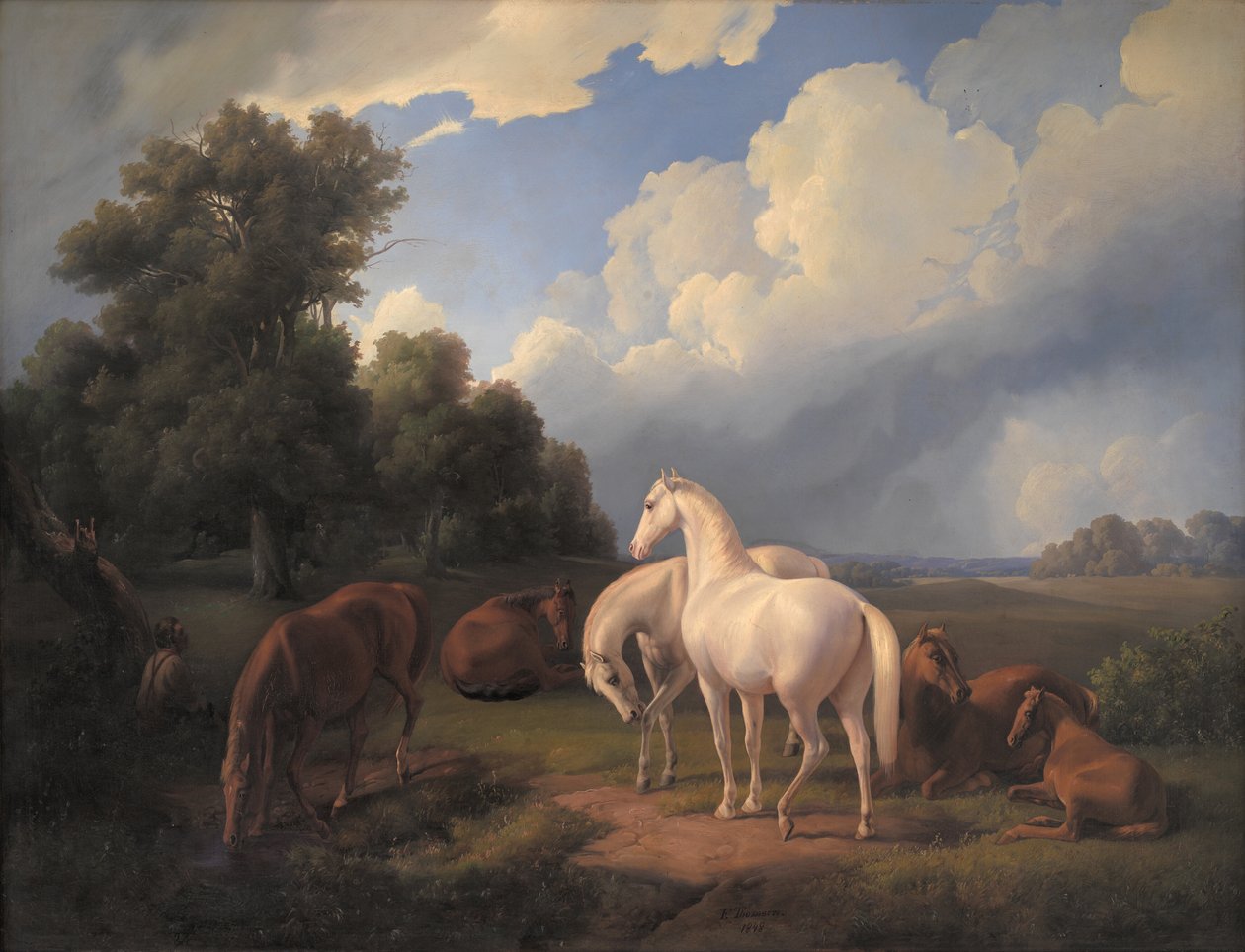 Lucia, Whimsey, Bellona, Hertha, Olga autorstwa Fritz Thomsen