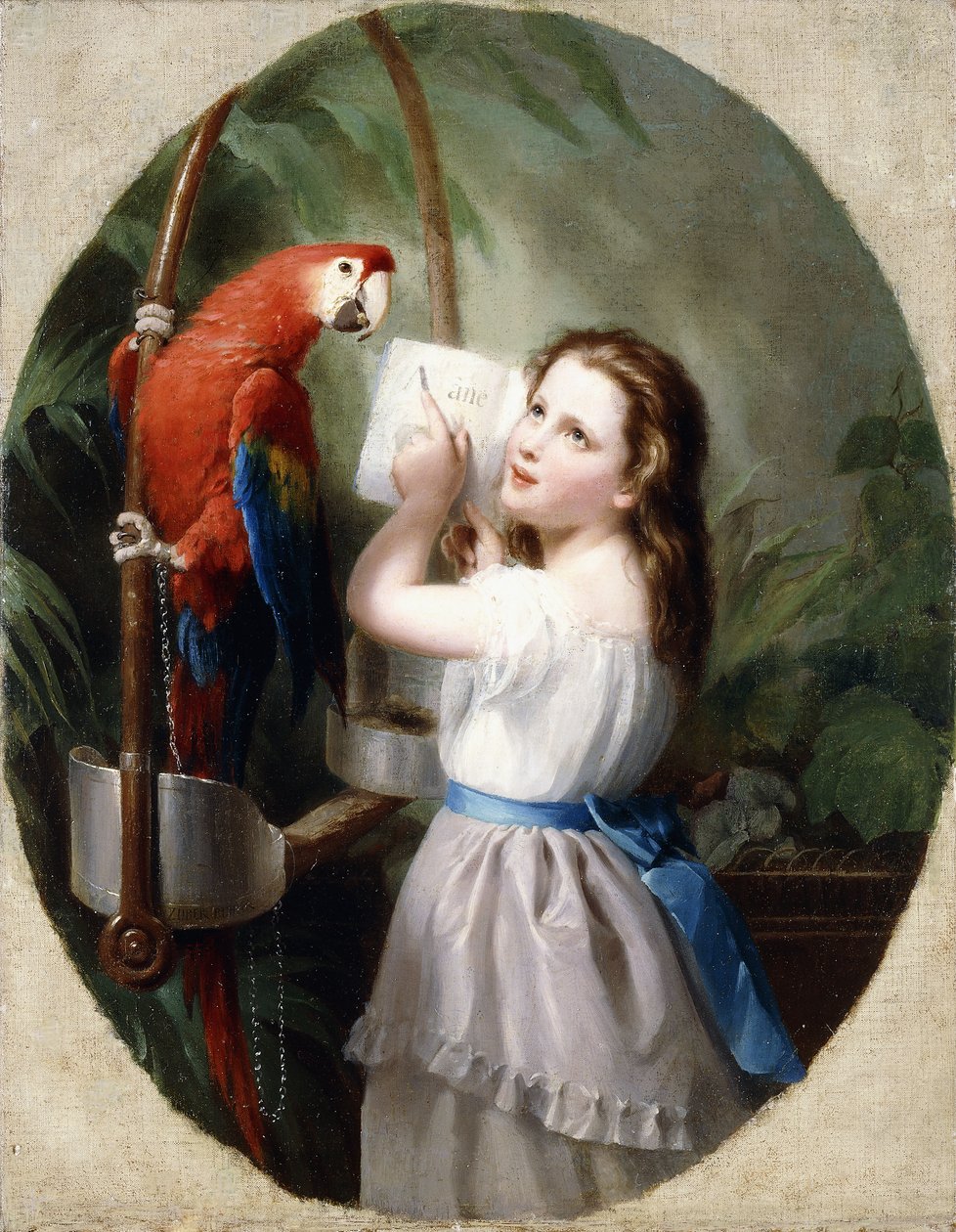 Lekcja, autorstwa Fritz Zuber Buhler