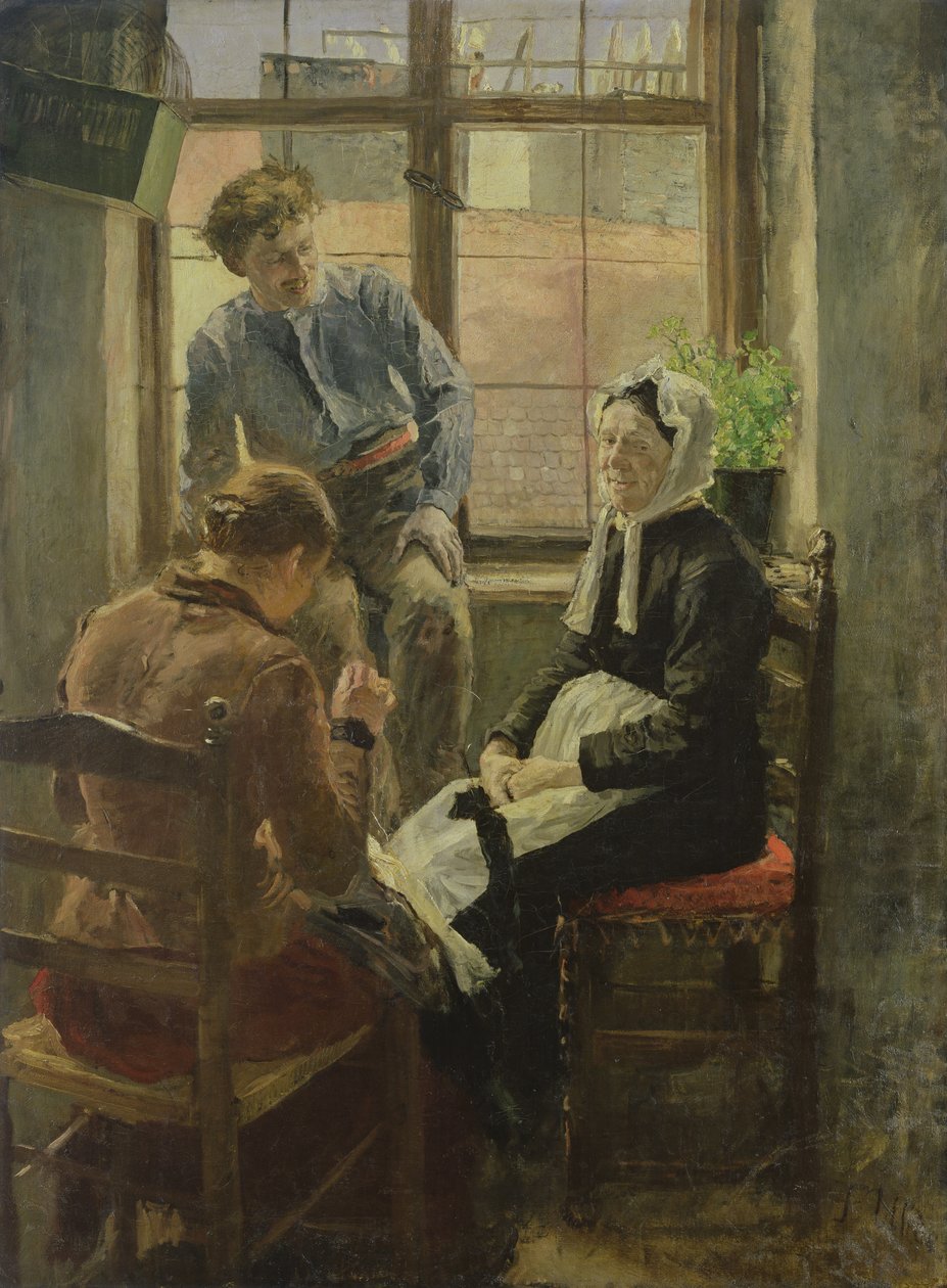 Cerowanie autorstwa Fritz von Uhde