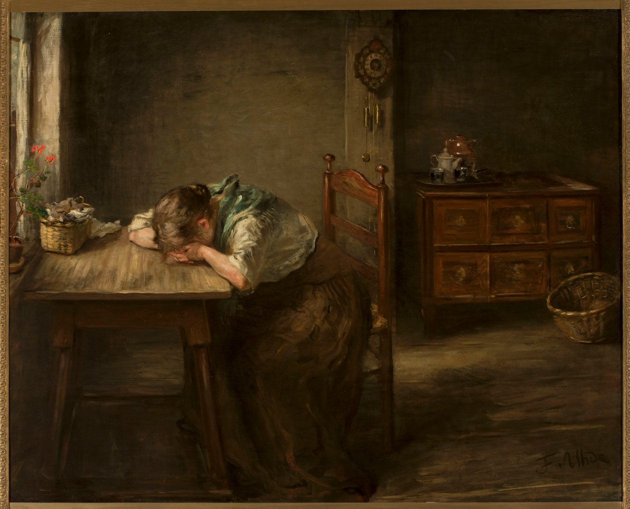 Opuszczona autorstwa Fritz von Uhde