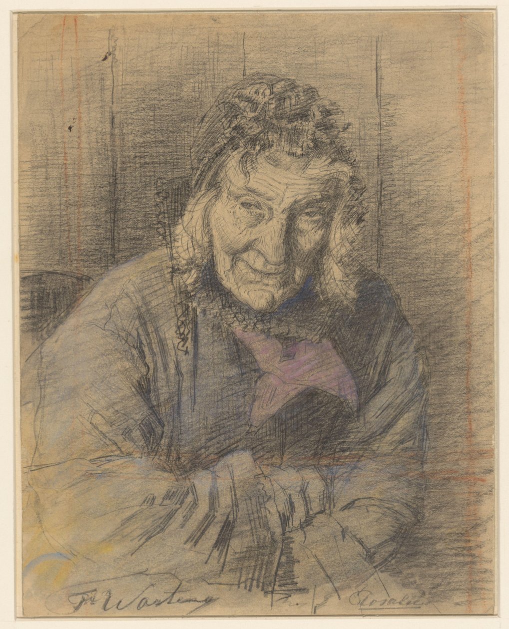 Portret Rozalii autorstwa Froukje Wartena