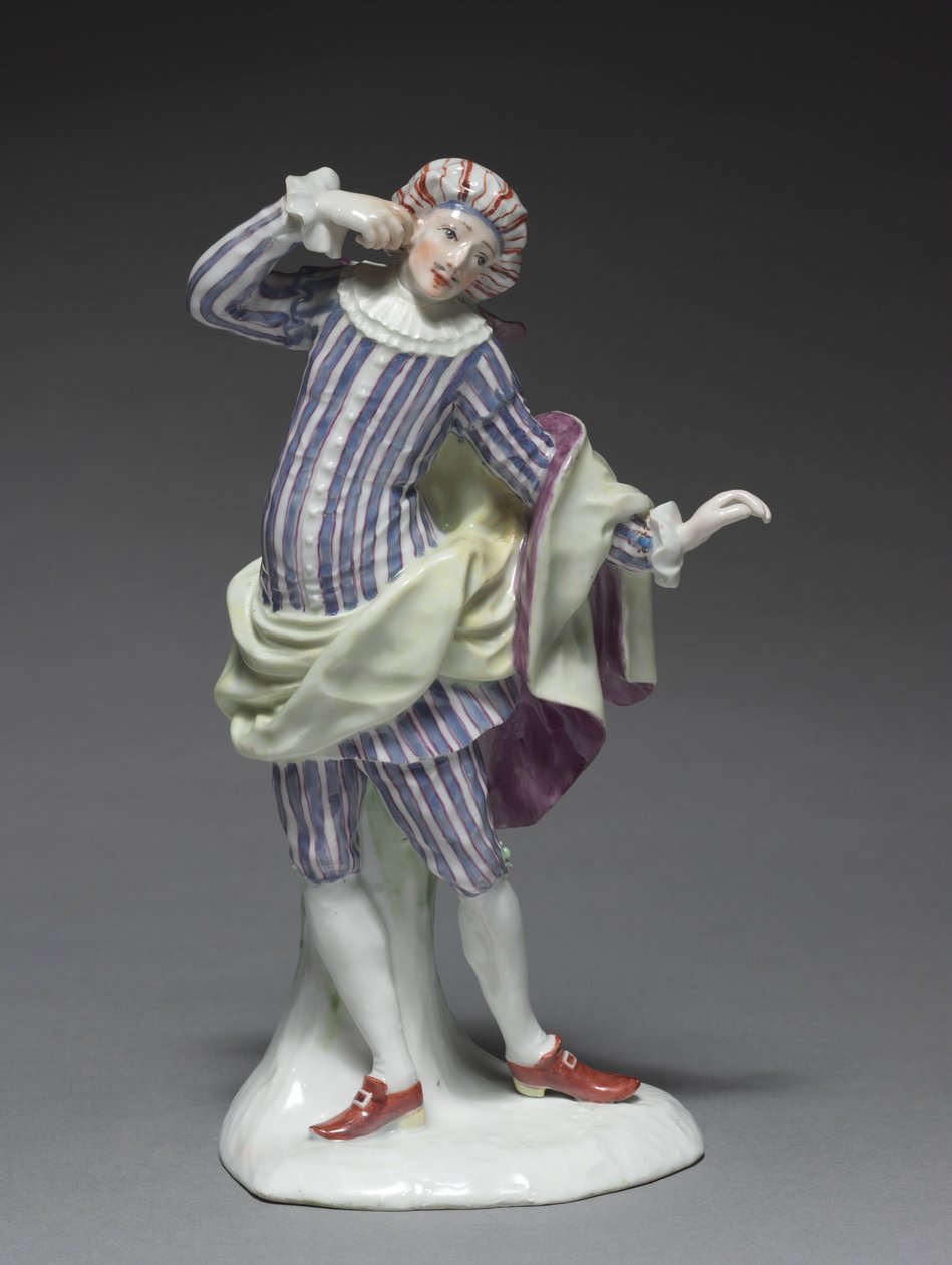 Figurka z włoskiej komedii: Mezetin, ok. 1753. autorstwa Fürstenberg Porcelain Factory