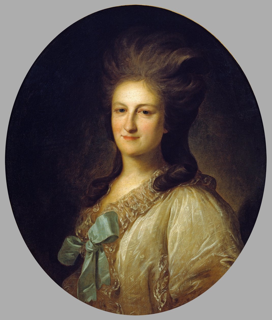Portret V.E. Nowosilcowa autorstwa Fyodor Rokotov