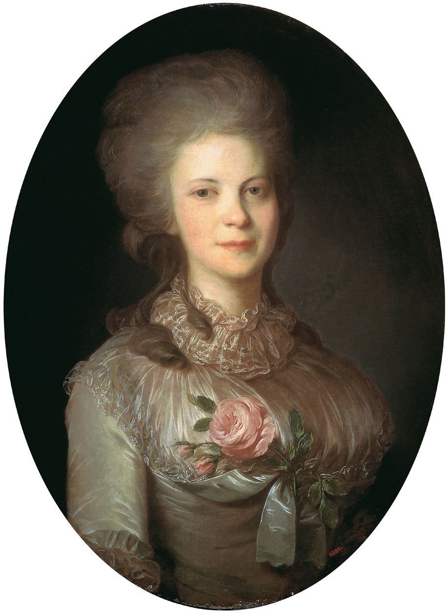 Portret Varvary Surovtseva autorstwa Fyodor Rokotov