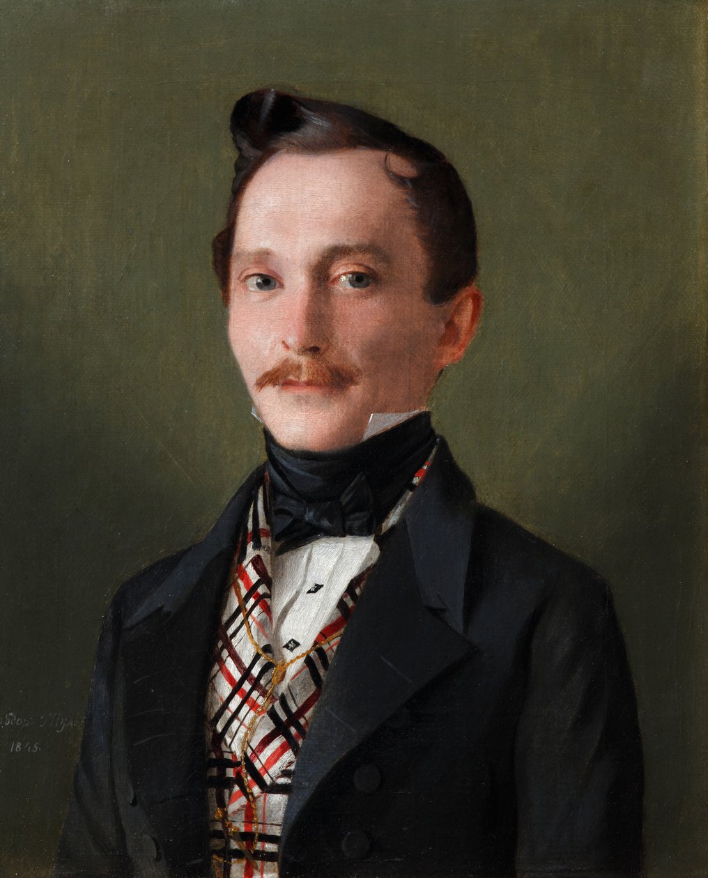 Portret Władimira Iwanowicza Benkendorfa 1807-1864, 1845 autorstwa Fyodor Andreevich Tulov