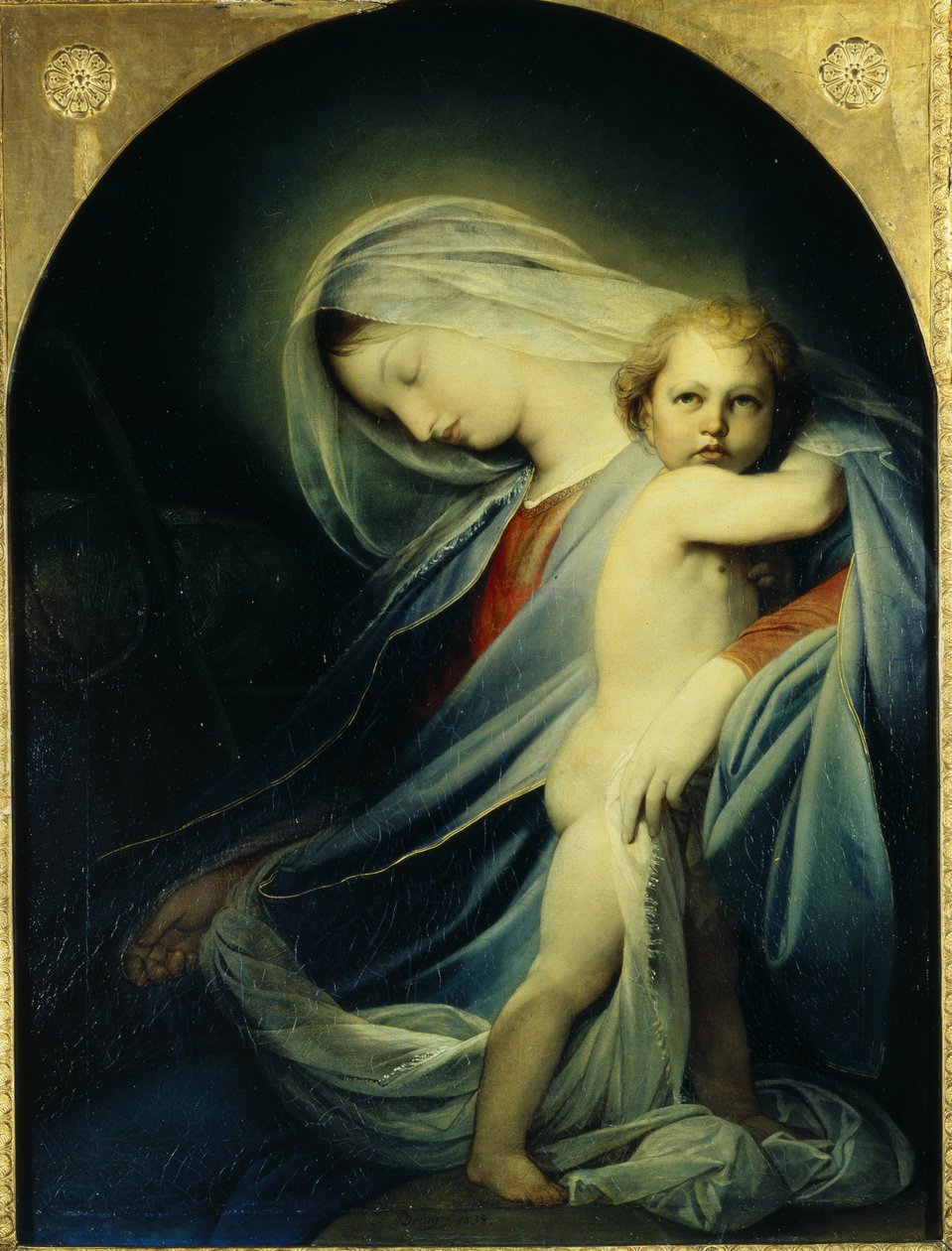 Odpocznij w ucieczce do Egiptu, 1838 autorstwa Fyodor Antonovich Bruni