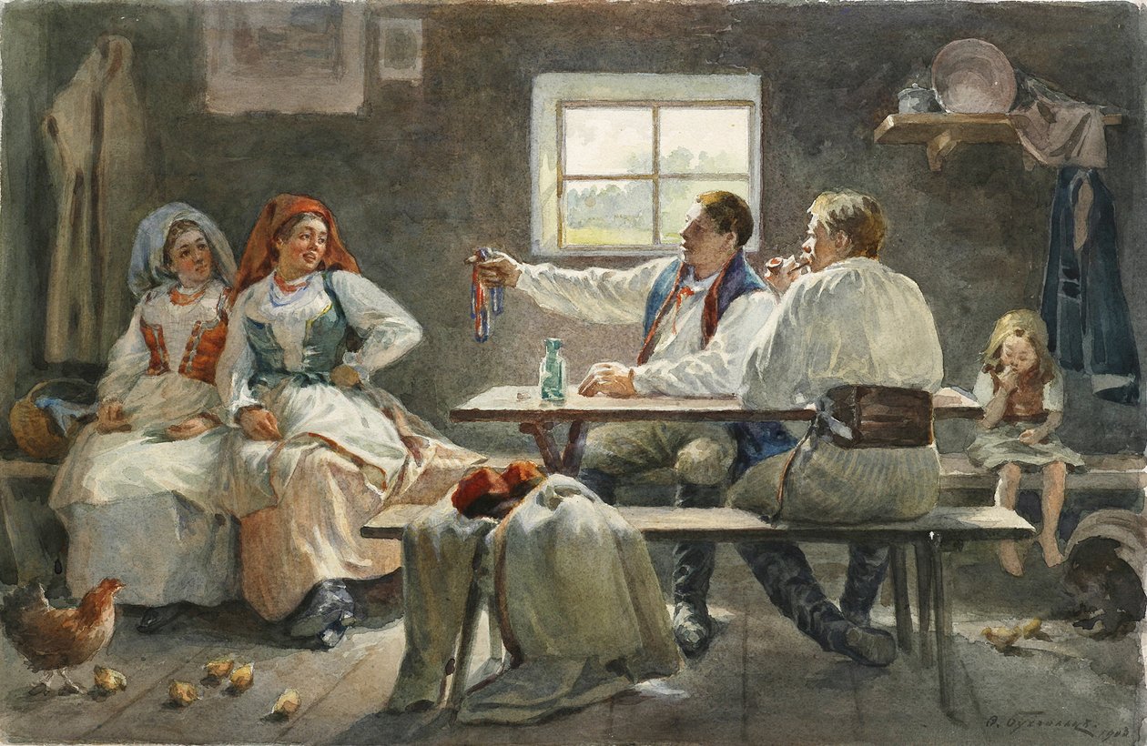Uwodziciel, 1903 autorstwa Fyodor Fyodorovich Buchholz
