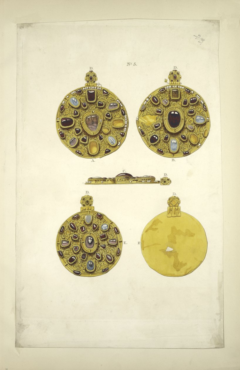 Biżuteria rosyjska przed najazdem Mongołów. Od starożytności państwa rosyjskiego przed 1853 r. autorstwa Fyodor Grigoryevich Solntsev