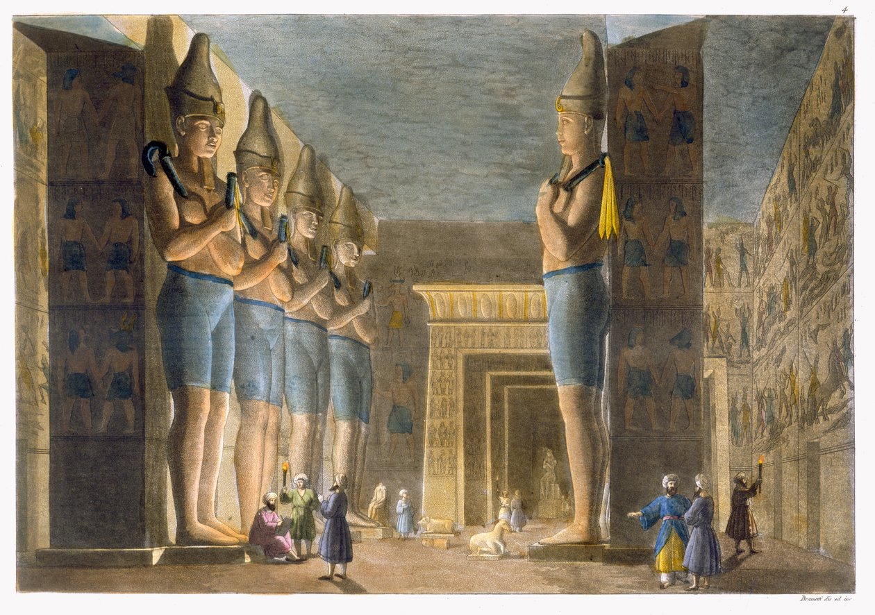 Świątynia Ramzesa II (1279-13 pne) Abu Simbel, Egipt, płyta 4 z 