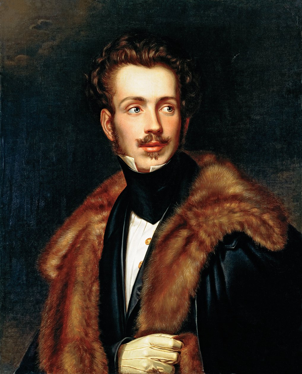 Portret Dom Augusto, księcia Leuchtenberg autorstwa G. Dury