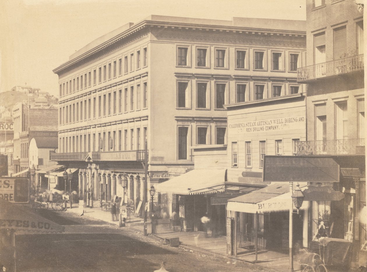 Blok Montgomery, ulica Montgomery autorstwa G. R. Fardon