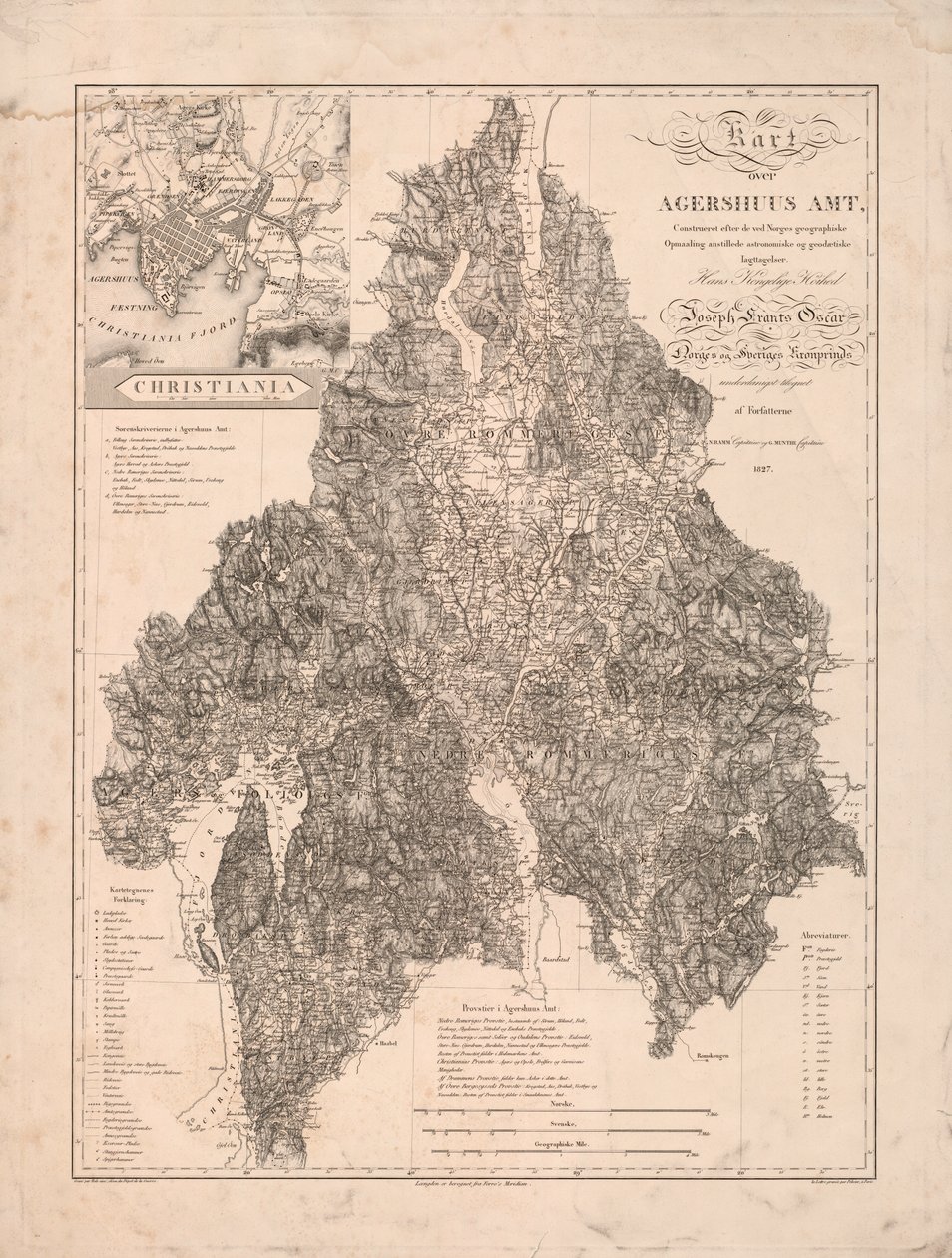 Smok w listowiu (rysunek, prostokąt); kaligrafia (verso) autorstwa G. og Ramm Munthe